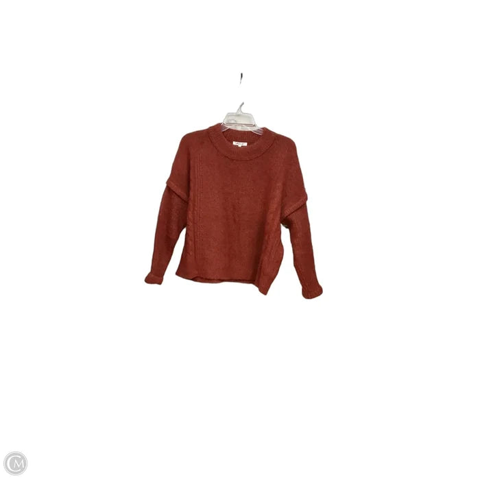 Sweater By Madewell In Red, Size: S