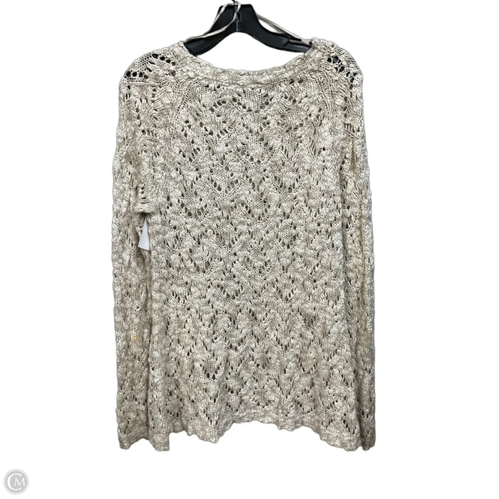 Sweater By Moth In Beige, Size: M