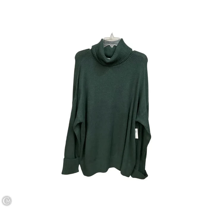 Sweater By Old Navy In Green, Size: 2x