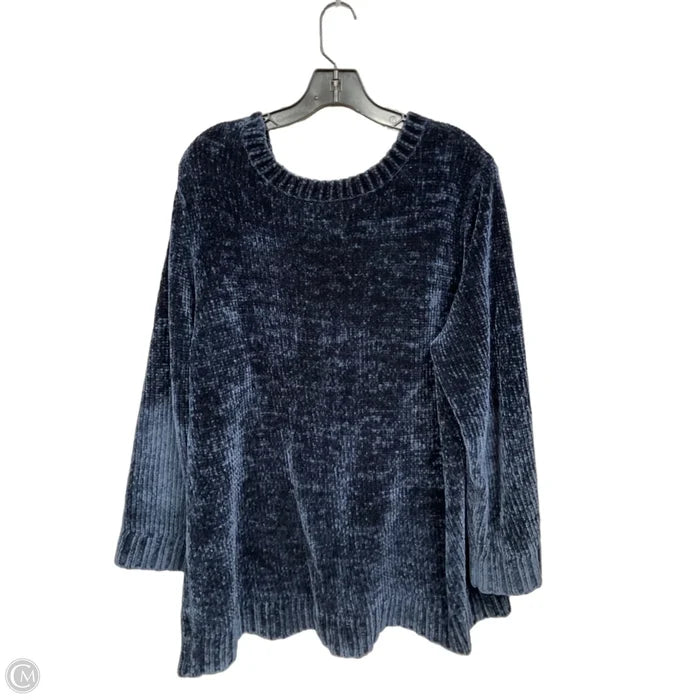 Sweater By Orvis In Navy, Size: Xxl