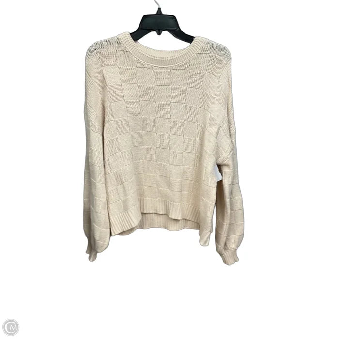 Sweater By Z Supply In Beige, Size: Xs