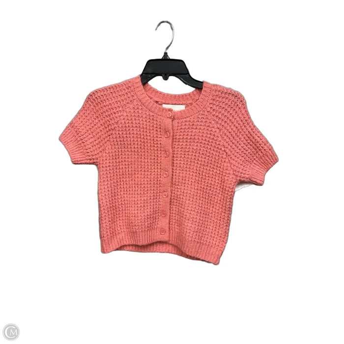 Sweater Short Sleeve By Pink Rose In Pink, Size: S
