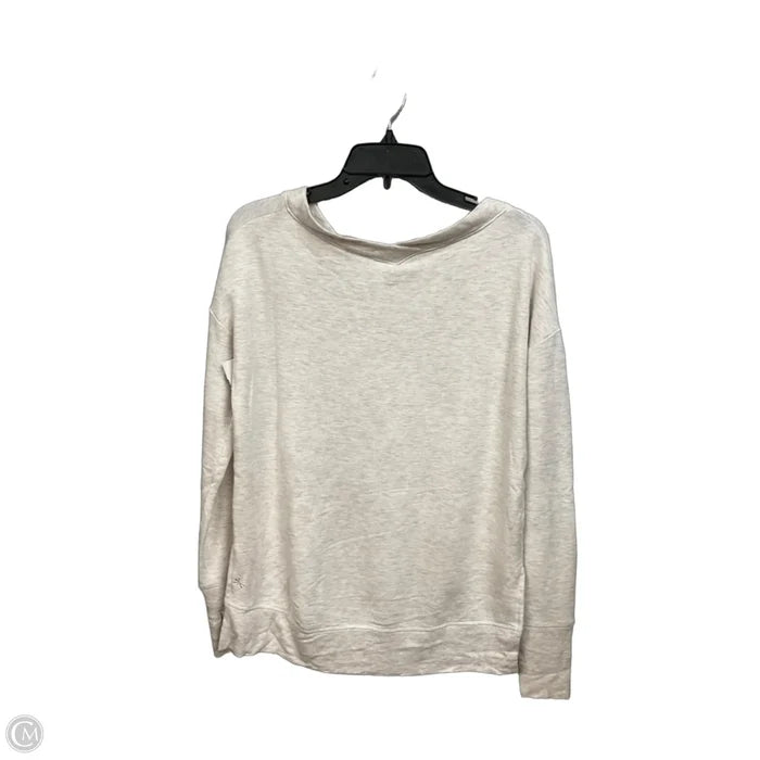 Sweatshirt Collar By Athleta In Beige, Size: Xs