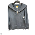 Sweatshirt Collar By C And C In Blue, Size: L