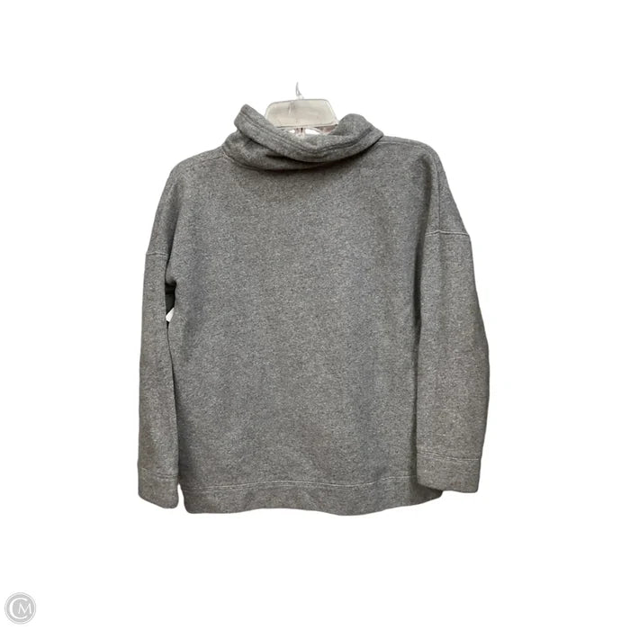Sweatshirt Collar By J. Crew In Grey, Size: M
