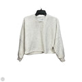 Sweatshirt Crewneck By Athleta In Grey, Size: S