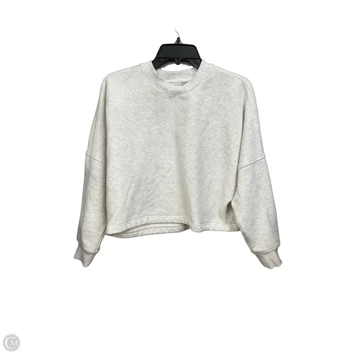 Sweatshirt Crewneck By Athleta In Grey, Size: S
