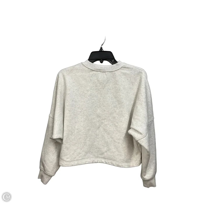 Sweatshirt Crewneck By Athleta In Grey, Size: S