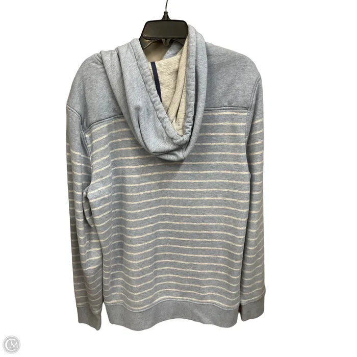 Sweatshirt Hoodie By Vineyard Vines In Striped Pattern, Size: L