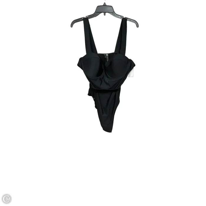Swimsuit By Boohoo Boutique In Black, Size: 1x