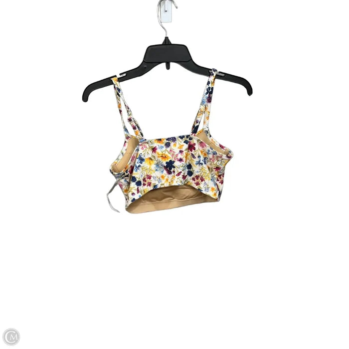 Swimsuit Top By Old Navy In Floral Print, Size: M
