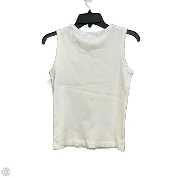 Tank Top By Charter Club In White, Size: Xsp