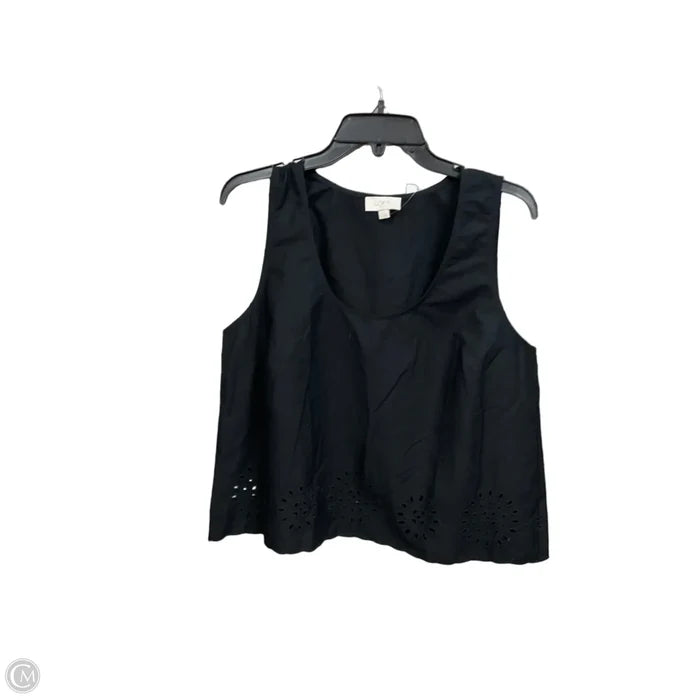 Tank Top By Loft In Black, Size: L
