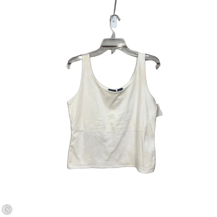 Tank Top By Mountain Lake In White, Size: L