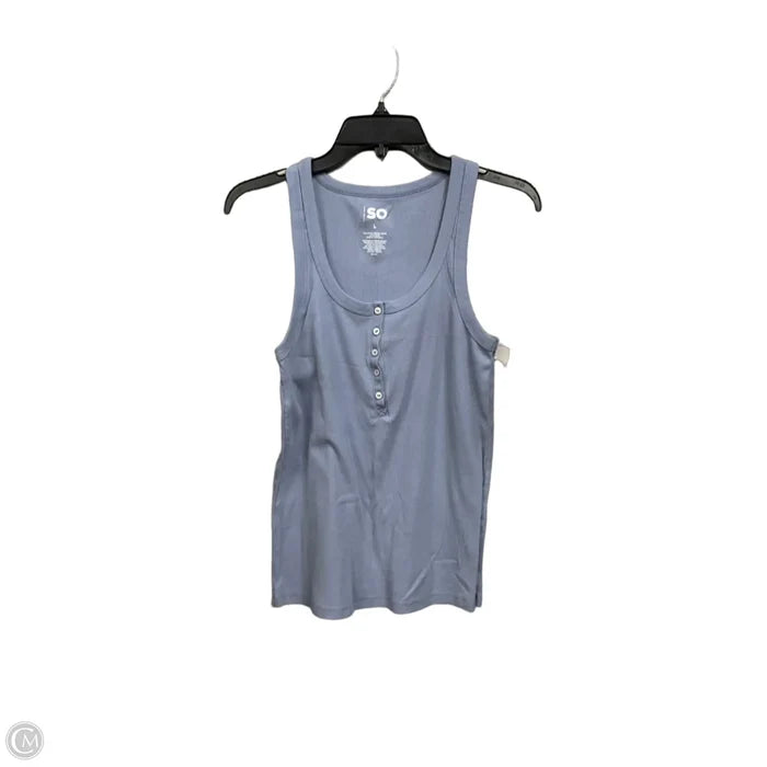 Tank Top By So In Blue, Size: L