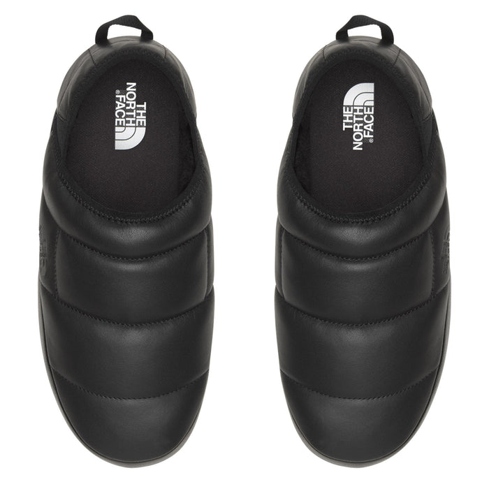 The North Face ThermoBall Traction Mule Leather Shoe TNF Black/TNF Black - Comor - Go Play Outside