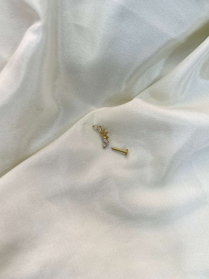 Tiara Flare Stud (Pair)