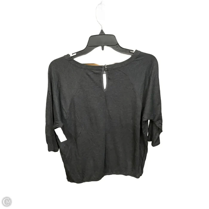 Top 3/4 Sleeve Basic By Loft In Animal Print, Size: M