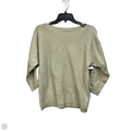 Top 3/4 Sleeve By Chicos In Green, Size: S