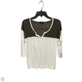 Top 3/4 Sleeve By Express In White, Size: S