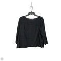 Top 3/4 Sleeve By Gap In Black, Size: L