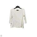 Top 3/4 Sleeve By Sympli In White, Size: L