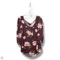 Top 3/4 Sleeve By Torrid In Floral Print, Size: M