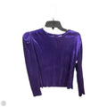 Top Long Sleeve Basic By Cmc In Purple, Size: S