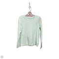 Top Long Sleeve Basic By Gap In Green, Size: M