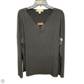 Top Long Sleeve Basic By Michael By Michael Kors In Black, Size: 1x