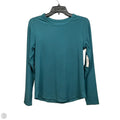 Top Long Sleeve Basic By No Boundaries In Teal, Size: L