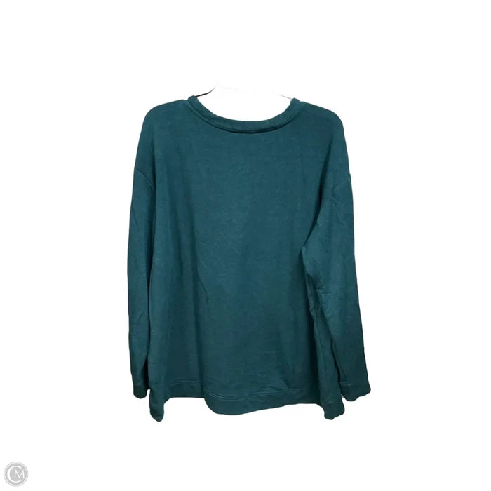 Top Long Sleeve Basic By Orvis In Green, Size: Xxl
