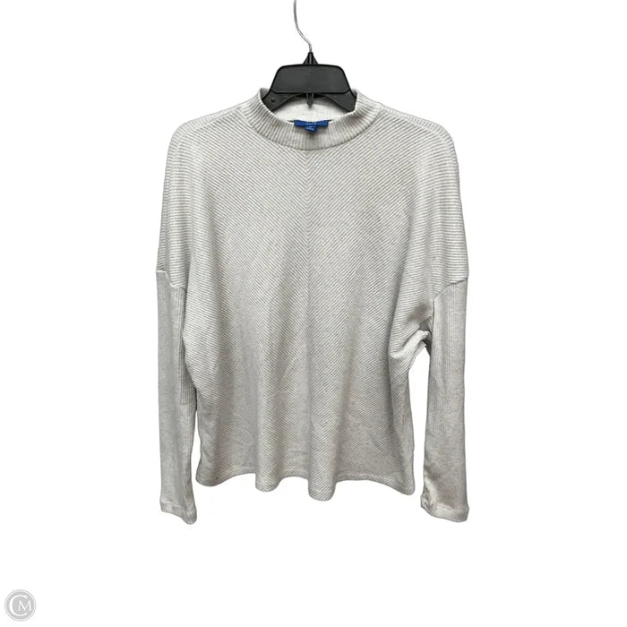 Top Long Sleeve By Apt 9 In Grey, Size: Xl
