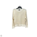 Top Long Sleeve By Banana Republic In Striped Pattern, Size: S