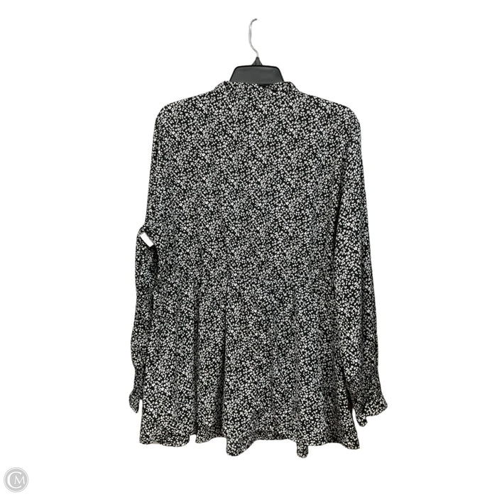 Top Long Sleeve By Bloomchic In Floral Print, Size: Xxl