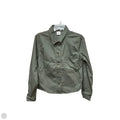 Top Long Sleeve By Cabi In Grey, Size: S