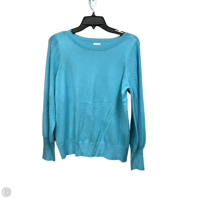 Top Long Sleeve By Chicos In Blue, Size: M