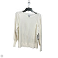 Top Long Sleeve By Chicos In Ivory, Size: M