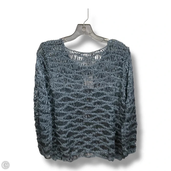Top Long Sleeve By Chicos In Navy, Size: L