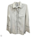 Top Long Sleeve By Chicos In White, Size: M