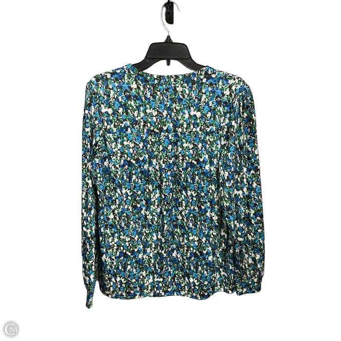 Top Long Sleeve By Clothes Mentor In Floral Print, Size: L