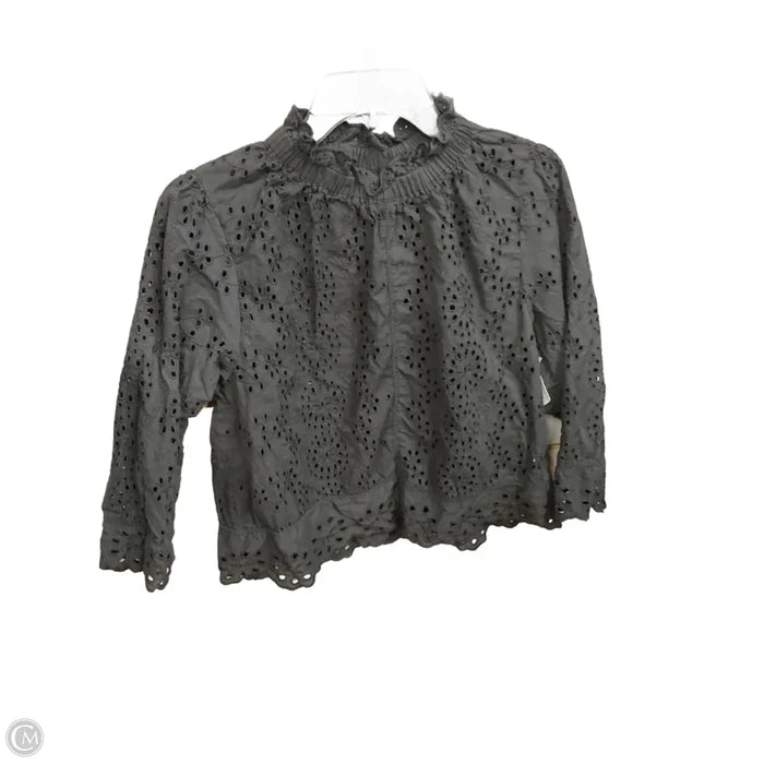 Top Long Sleeve By Cmc In Black, Size: S