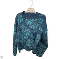 Top Long Sleeve By Cyrus In Blue, Size: Xl