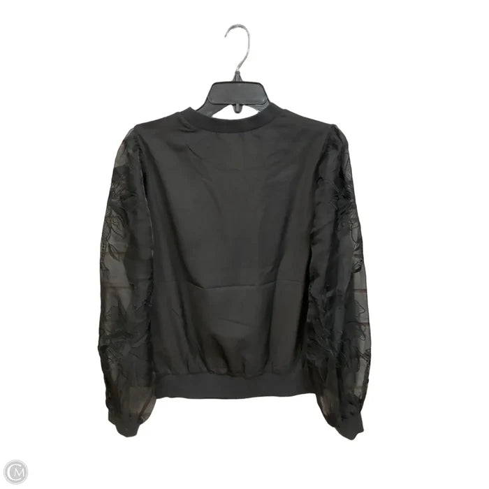Top Long Sleeve By Express In Black, Size: M