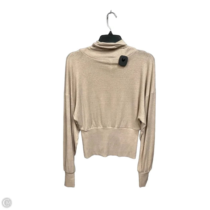 Top Long Sleeve By Free People In Tan, Size: Xs