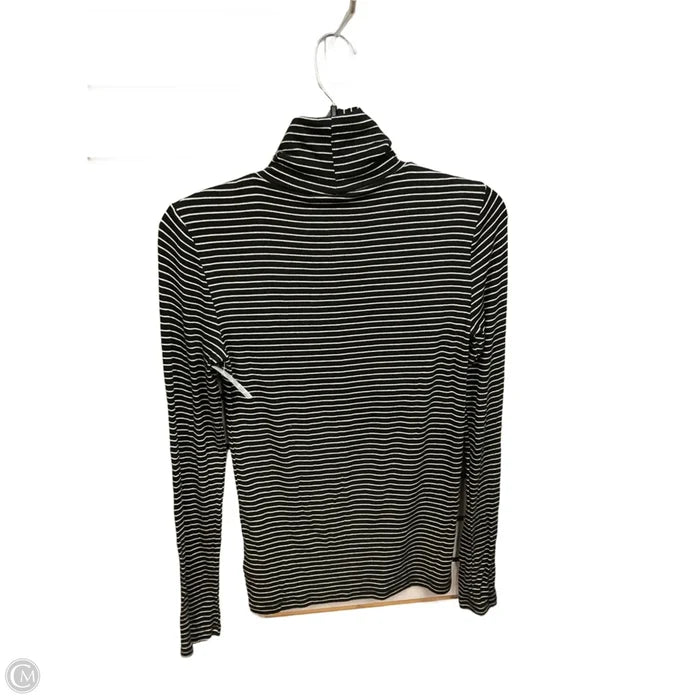 Top Long Sleeve By Gap In Striped Pattern, Size: S