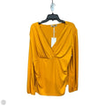 Top Long Sleeve By Grace Karin In Yellow, Size: 2x