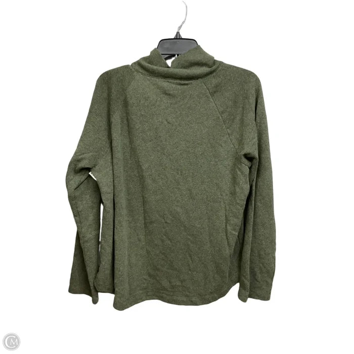 Top Long Sleeve By J. Crew In Green, Size: L