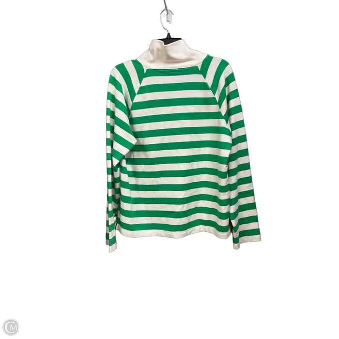 Top Long Sleeve By J. Crew In Striped Pattern, Size: L