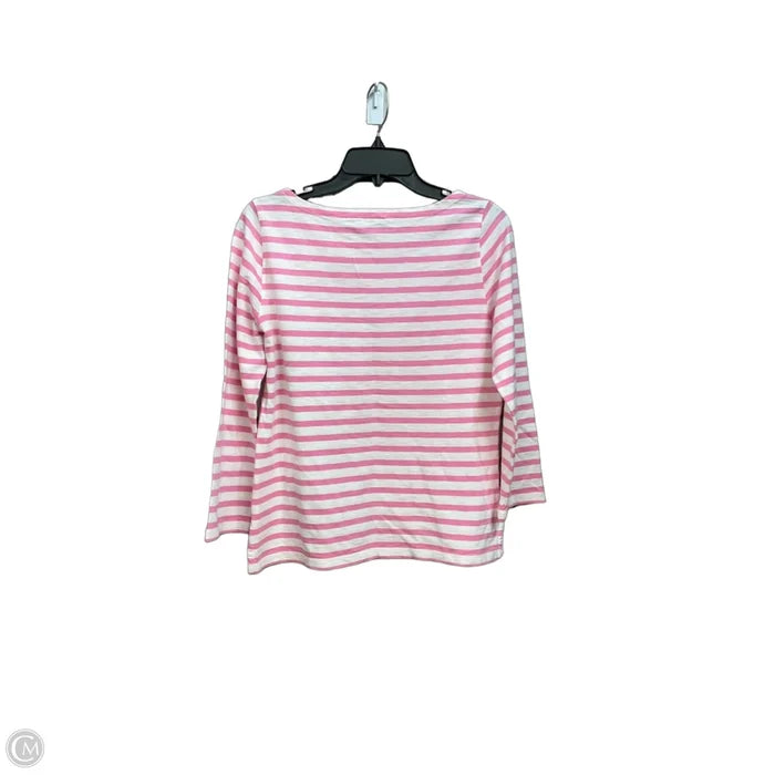 Top Long Sleeve By J. Crew In Striped Pattern, Size: S